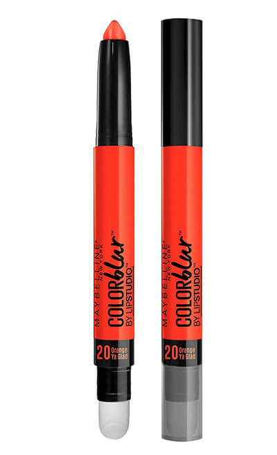 Maybelline Lip Studio Color Blur Lip Color Lipstick Orange Ya Glad 20