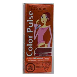 Loreal Color Pulse Non-Permanent Hair Color Mousse Energized Auburn