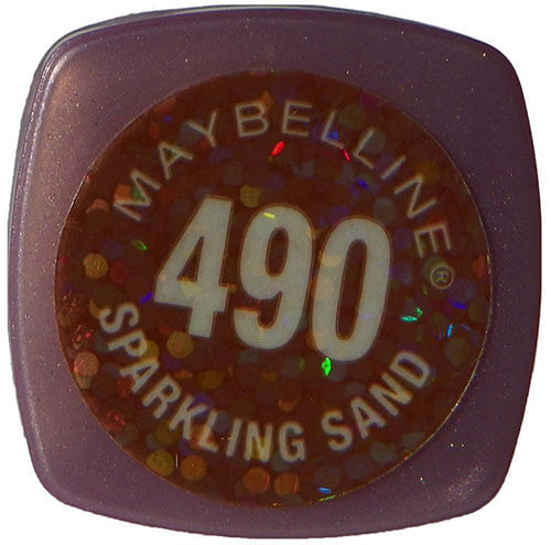 Maybelline Wet Shine Diamonds Lipstick Sparkling Sand 490